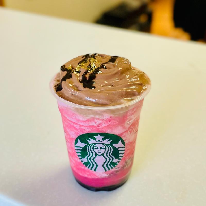 ルビーショコラシンフォニーフラペチーノ(スターバックス コーヒー エキア プレミエ 和光店)