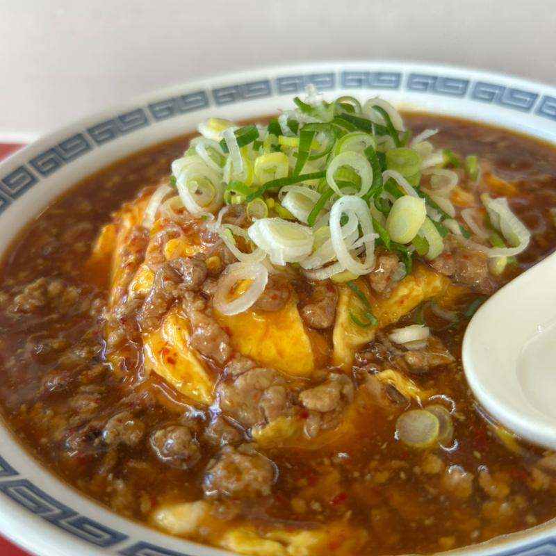 ミンチ天津飯(タイガー飯店)