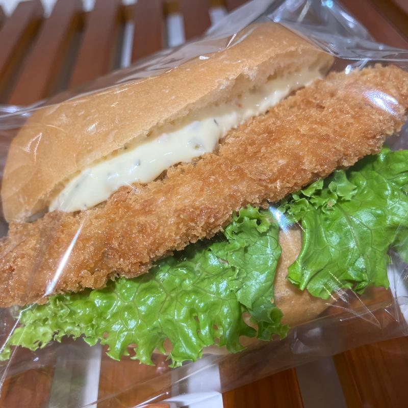 アジフライサンド(ラ・ムー 岸和田カンカン店)