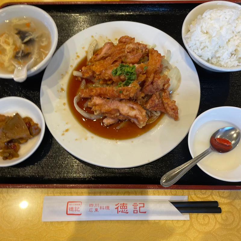 週替りランチメニュー(徳記)