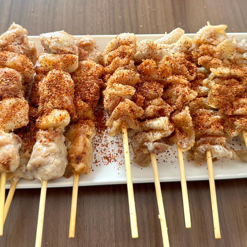 焼鳥 塩(かわ、ももにんにく)(ベルクス 東墨田店)