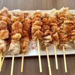 焼鳥 塩(かわ、ももにんにく)(ベルクス 東墨田店)