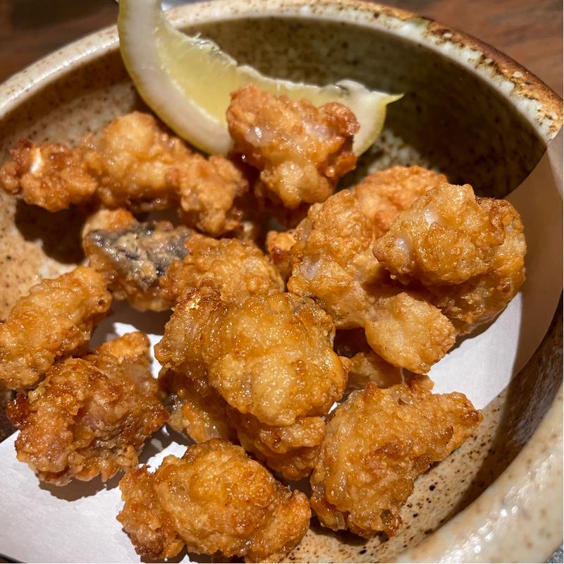 たこの唐揚げ(お食事処 くつろぎ庵)