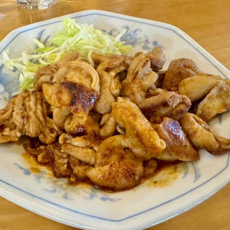 もつ焼き(タレ)(弘味食堂 )