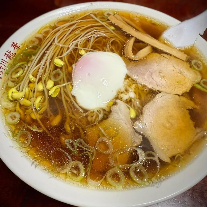 豆もやしラーメン(龍華食堂)