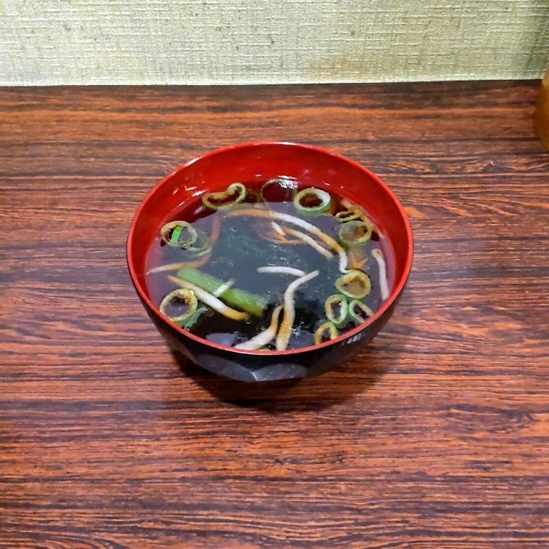 チャーハンスープ(そば処福助 西新宿店)