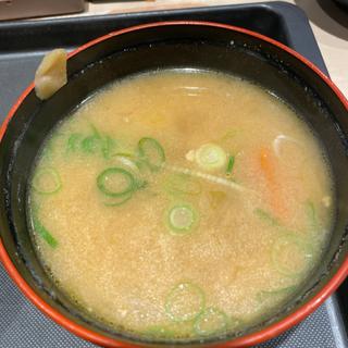 豚汁(松のや )