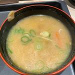 豚汁(松のや )