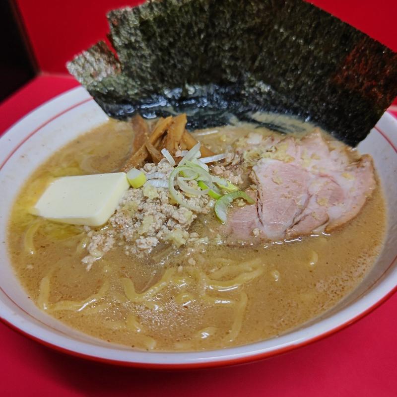 焼き味噌拉麺＋バター＋海苔(みずき)