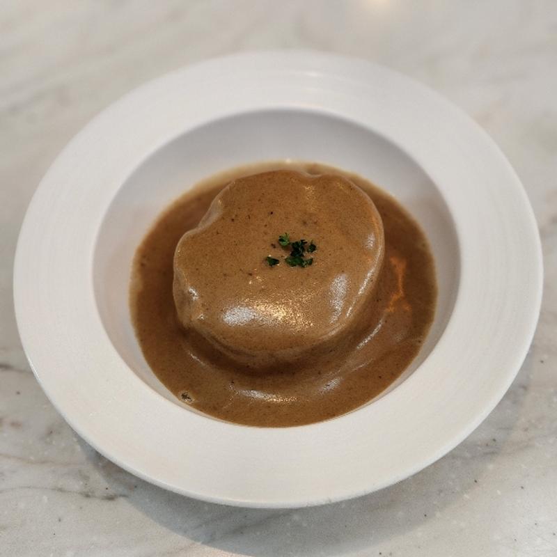 大根 ポルチーニ茸のクリームソース(赤白 阪急三番街店)