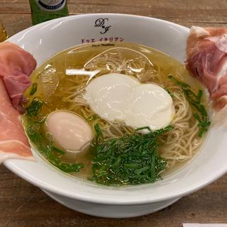 らぁ麺生ハムフロマージュ(Ramen ドゥエ Edo Japan)