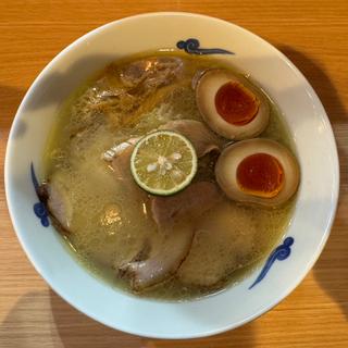 鰤塩らーめん　味玉入り(ガモウスマイル)
