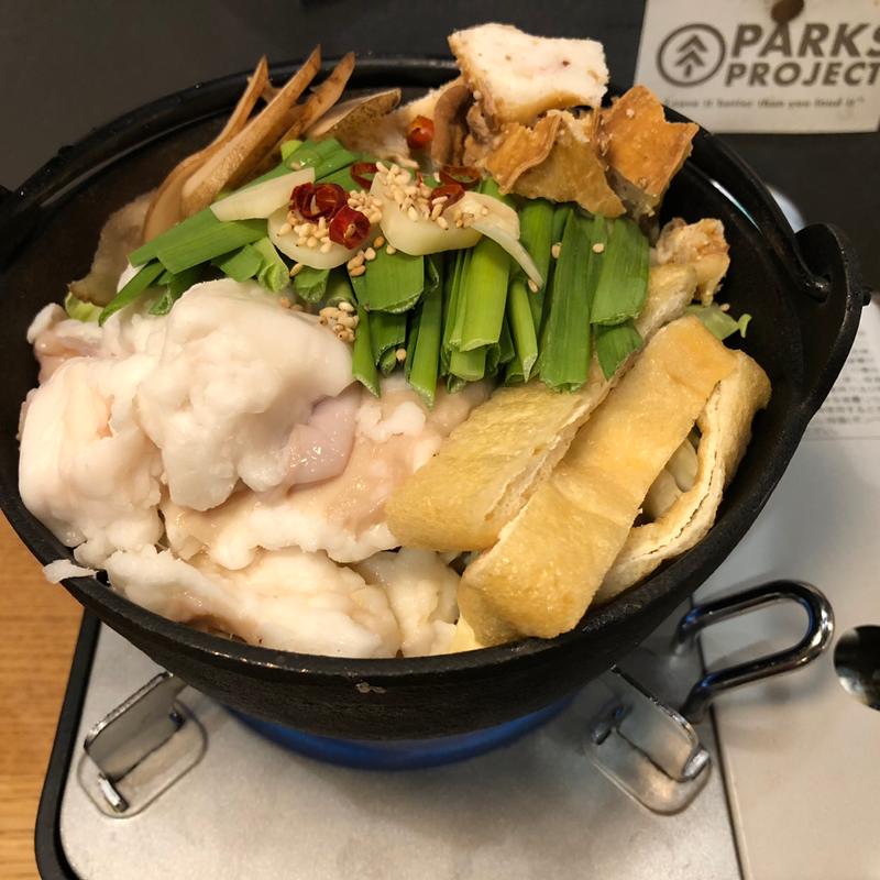 もつ鍋一人前(焼肉ホルモン 龍の巣 中目黒店)