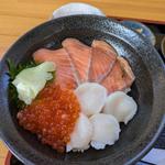 三色丼(漁師飯 番屋)