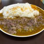 牛すじカレー 牛すじ追加(牛すじカレー 小さなカレー家 大久保店)
