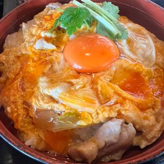 月見親子丼