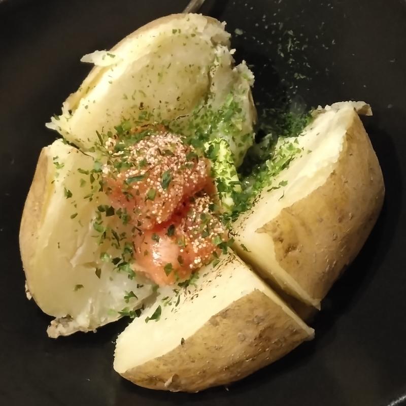 明太じゃがバター(目利きの銀次　虎ノ門駅前店)