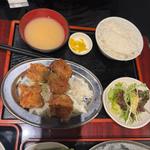 唐揚げ定食(肉バル アモーレ 新宿店)