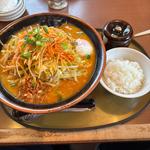 野菜たっぷりネギ辛味噌らーめん　大盛(さんぽう亭 新津店 )