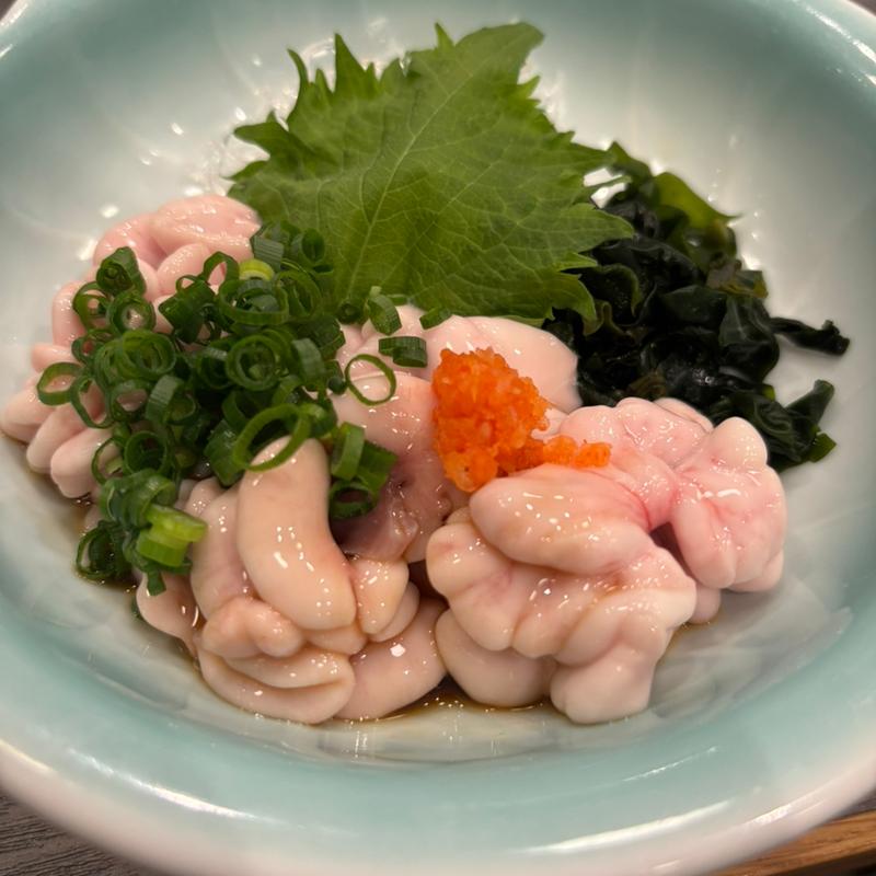 白子ポン酢(東京もんじゃ俱楽部 おだし 神田店)