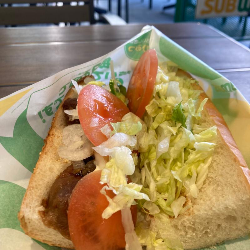 てり焼きチキン〜焦がし醬油仕立て〜(サブウェイ サンシャインシティアルパ店)
