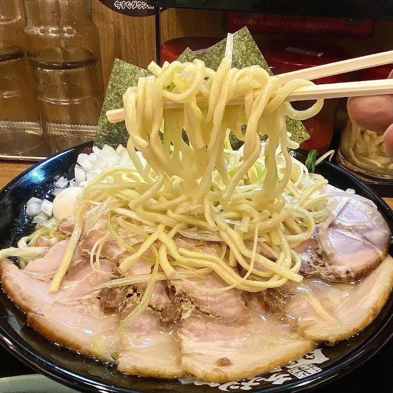 塩ネギチャーシューメン 大盛り(町田商店 宮益坂店)