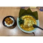 限定カレーラーメン＋角煮丼