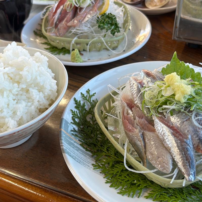 いわし刺身定食(いさりび食堂 )