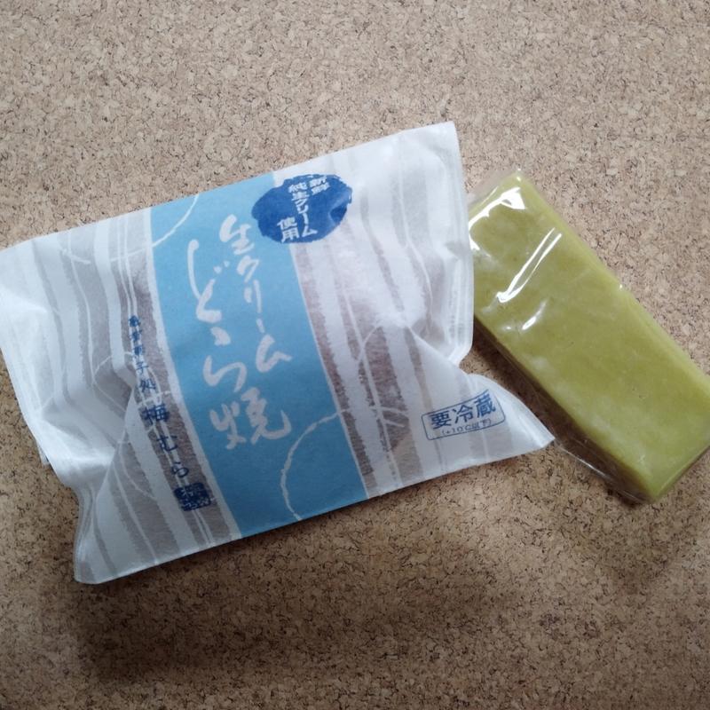 生クリームどら焼、いも羊かん(梅むら)