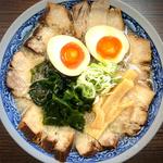 背脂チャーシューメン 味玉