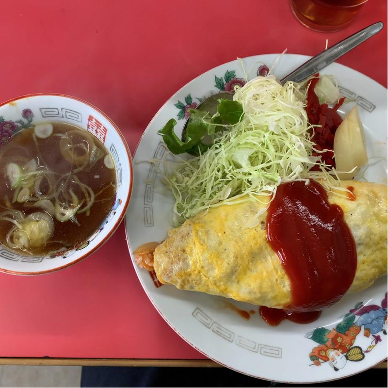 オムライス(栄楽)