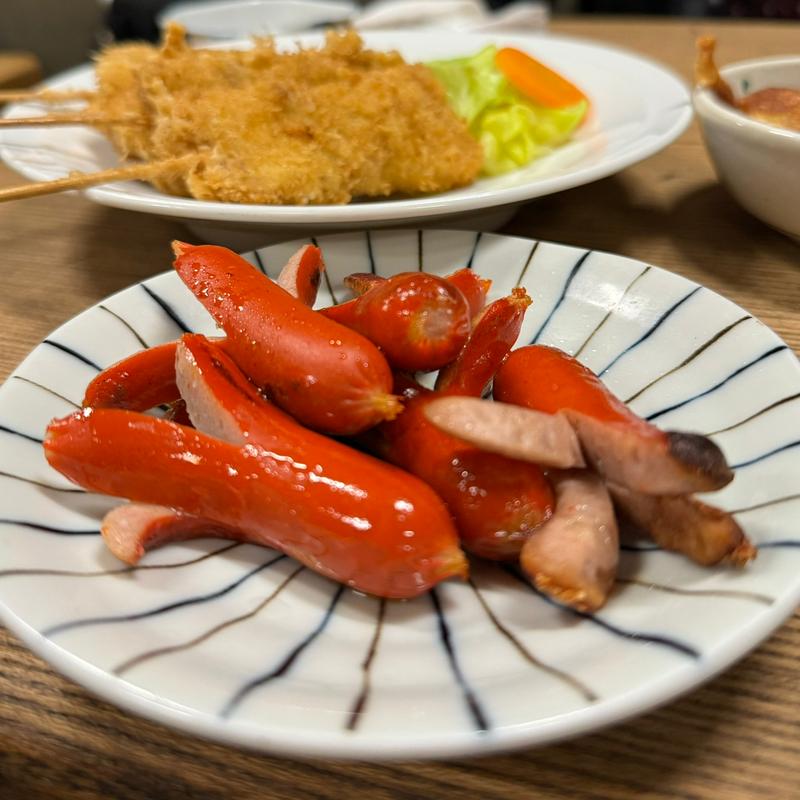 赤ウインナー(大甚本店)