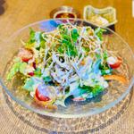 揚げ蕎麦サラダ