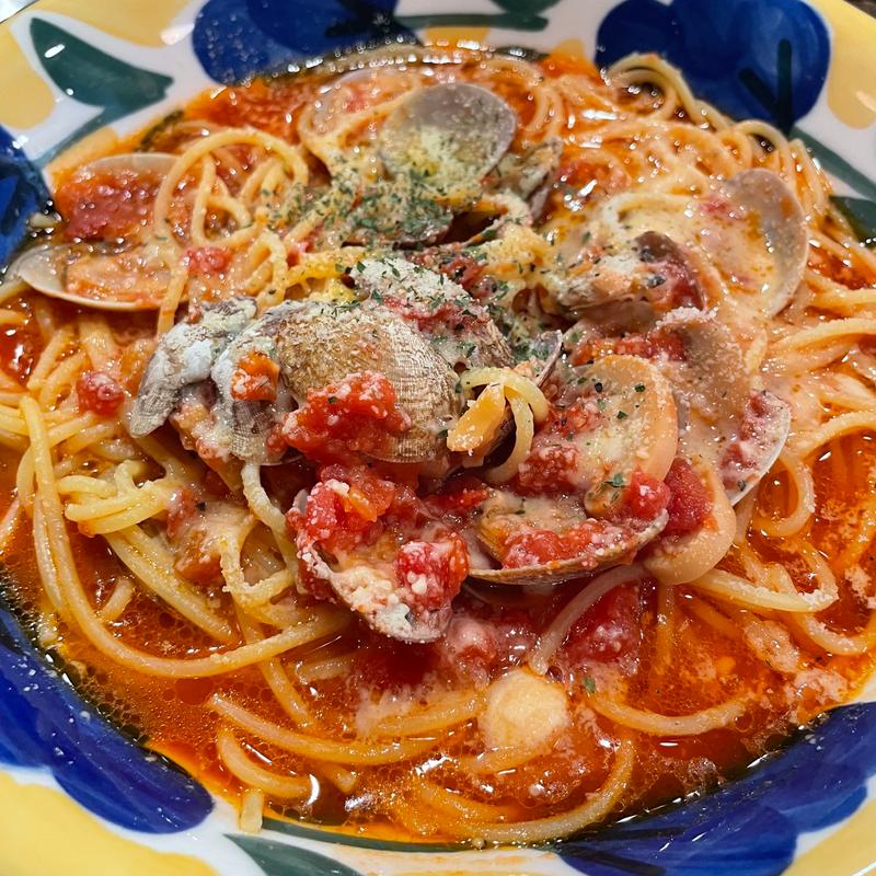 あさりのスパゲッティ（赤）(マンジャーレ )