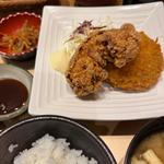 大黒メンチ&唐揚げ（日替り）(山薬清流庵ココリア多摩センター店)