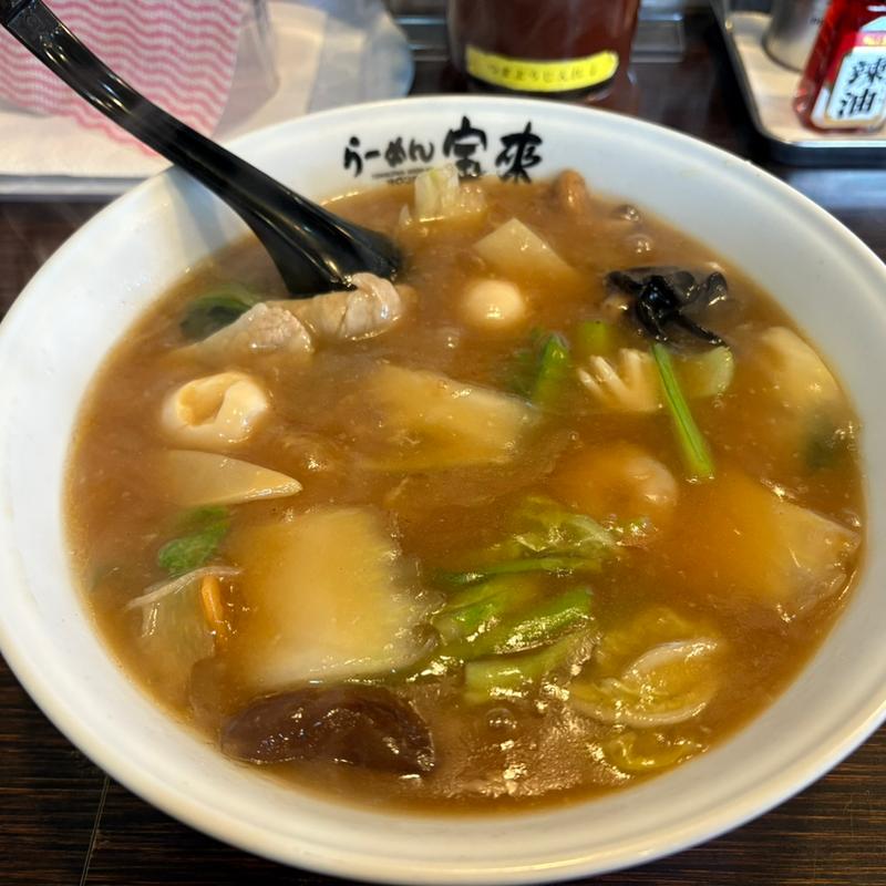 広東麺(らーめん宝来 )