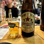 サッポロ赤星ラガー(大衆酒場 チャン栓チャン)