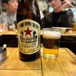 サッポロ赤星ラガー(大衆酒場 チャン栓チャン)