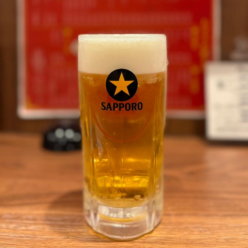 サッポロ黒ラベル生(中)(昇龍)