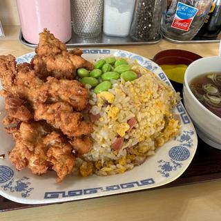 豚の唐揚げチャーハン(中華料理 タカノ)