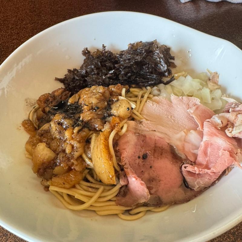 味付背脂マー油(2番ライト煮干男（ニボメン）)