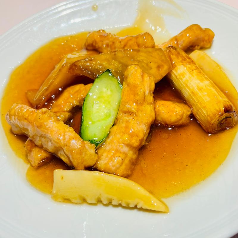 酢豚セット(揚子江菜館 （ヨウスコウサイカン）)