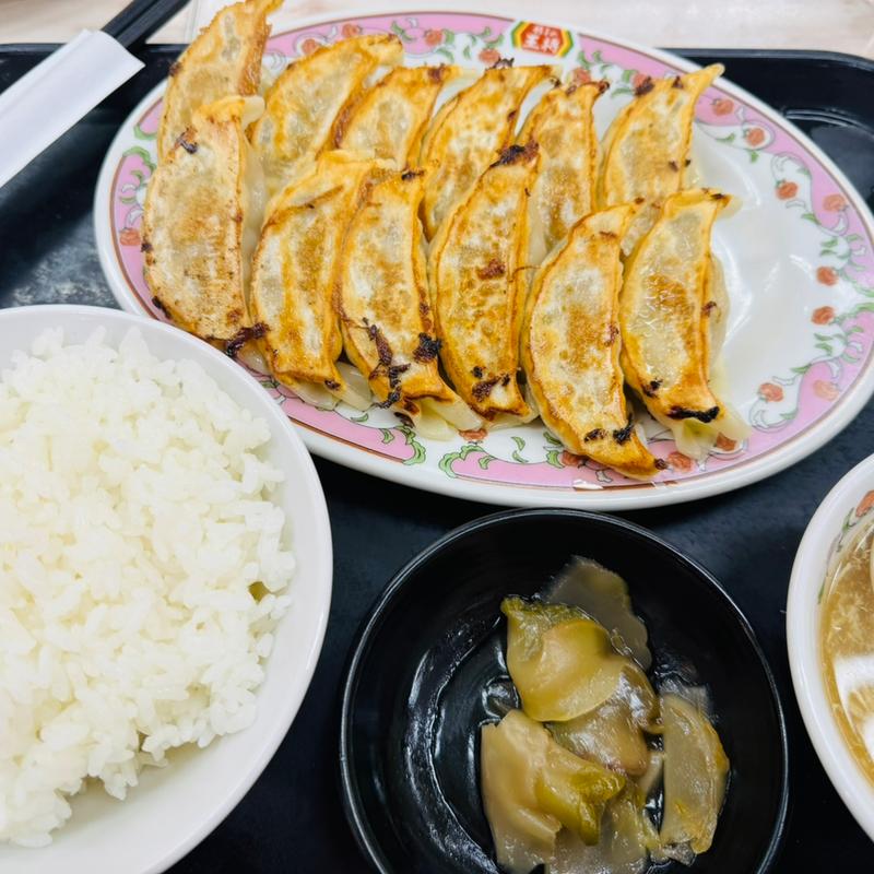 餃子定食(餃子の王将 ビビット南船橋店)
