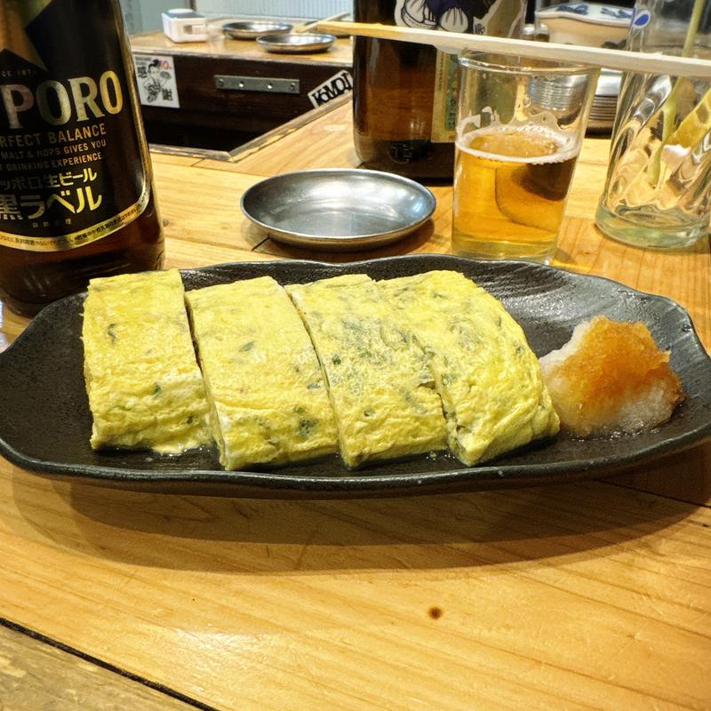 出汁巻きたまご(大衆酒場 チャン栓チャン)