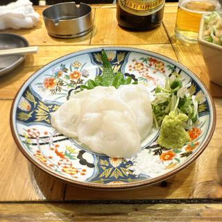 生たこ刺身(大衆酒場 チャン栓チャン)