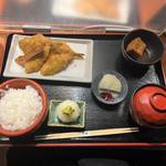 京ばし松輪のアジフライ定食(京ばし松輪 （きょうばしまつわ）)