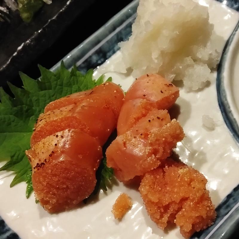 辛子明太子炙りおろし(目利きの銀次　虎ノ門駅前店)