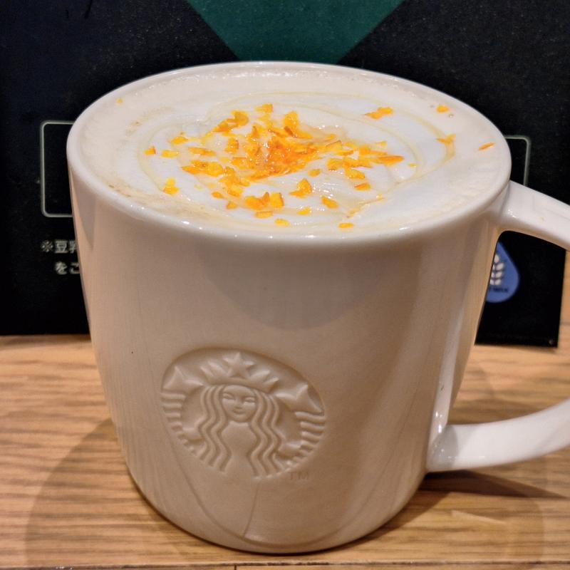 ハニージンジャーチャイティーラテ(スターバックス コーヒー イオンタウン伊賀上野店)