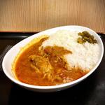 よもだカレーと小たぬきそばセット