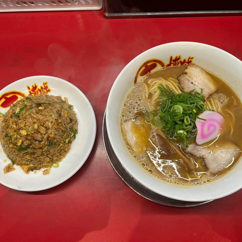 焼飯セット(丸高中華そば sononそのだ店)